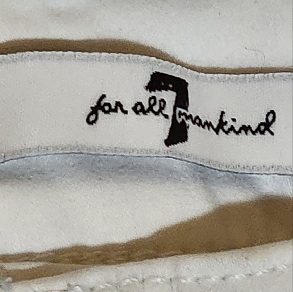 7 for all Mankind NwOT Waist 24" - Picture 2 of 5